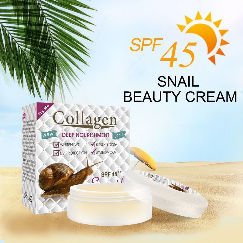 Luxury Skincare Moisturizer - Snail Extract Collagen Pearl Luxury Face