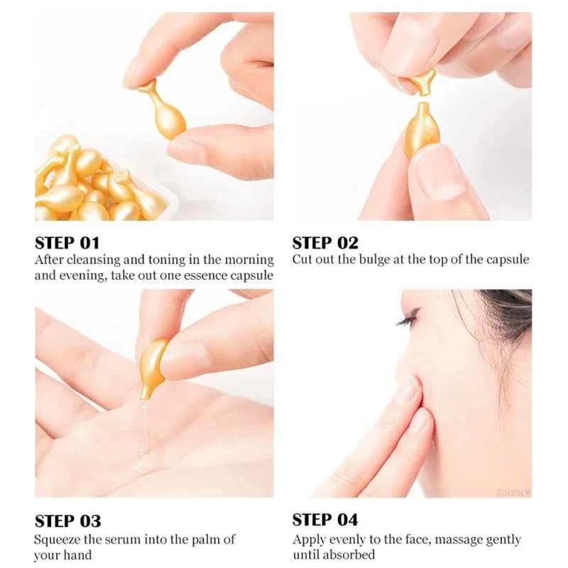 50PCS Face Serum Hyaluronic Ac - Placenta Extract Serum review and price