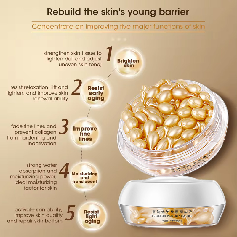 Fullerene Placenta Capsule Ess - Placenta Extract Serum review and price