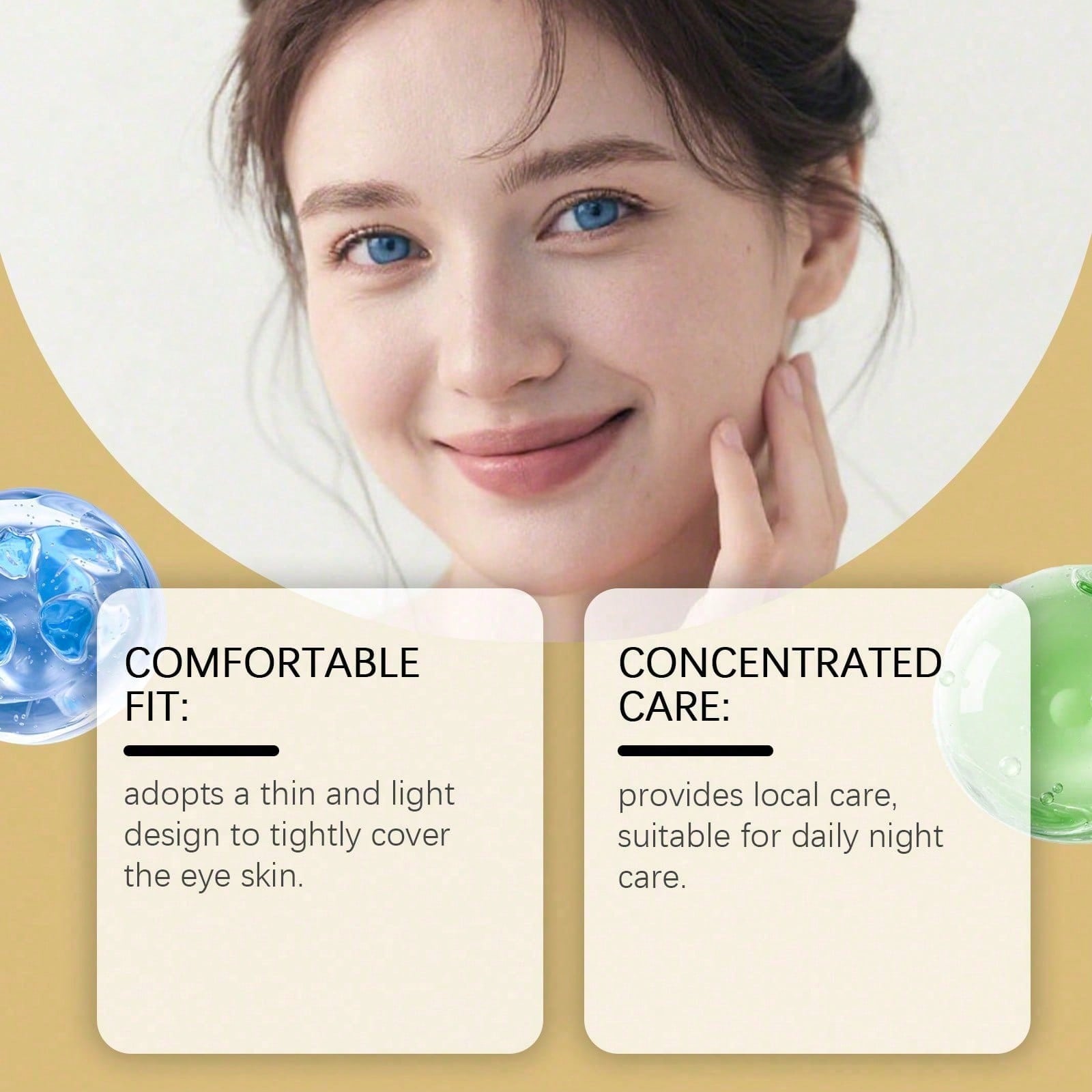 24K Gold Eye Mask, 60 Count Lu - Luxury Skincare Moisturizer review and price